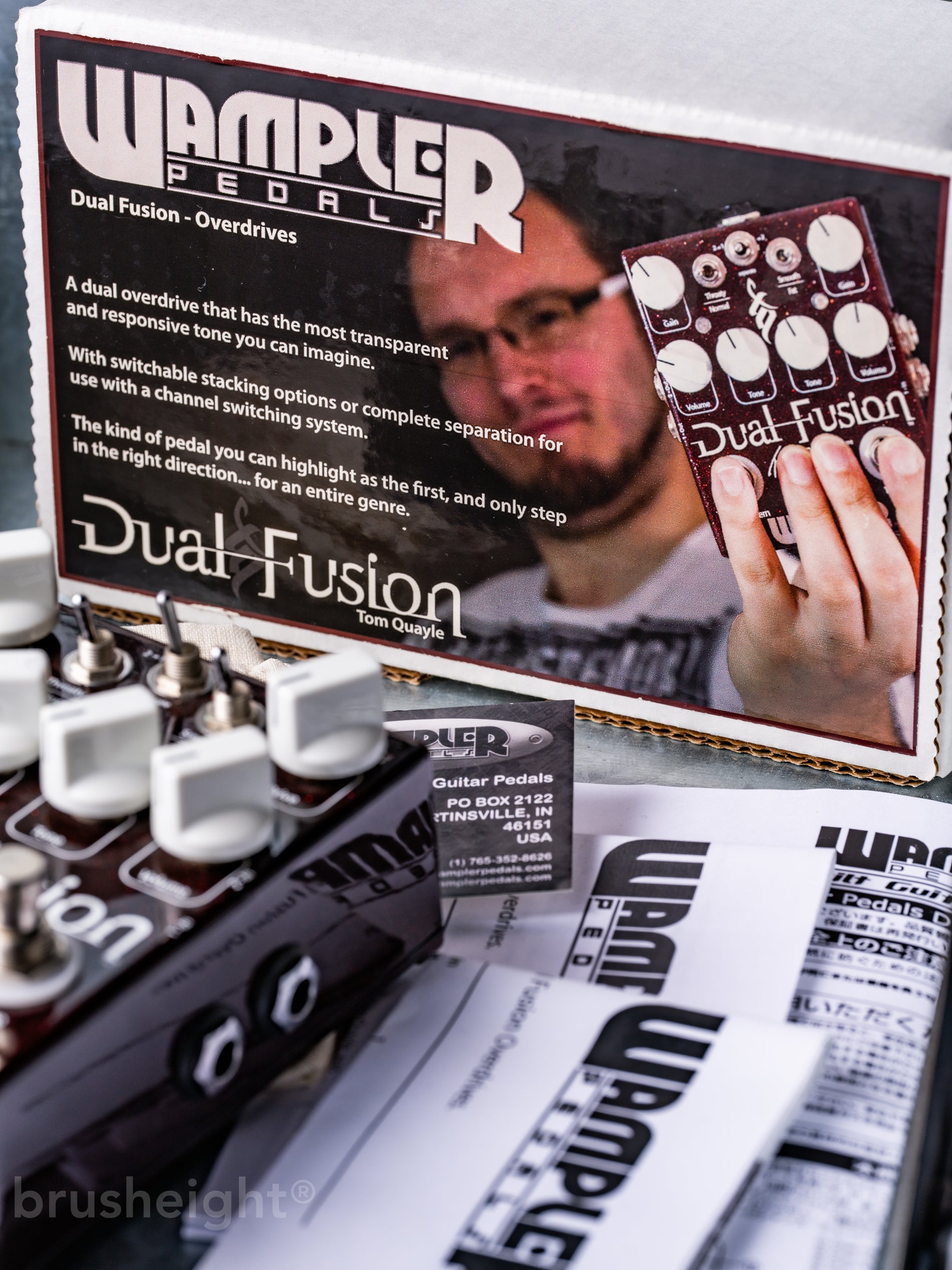 Wampler Pedals Dual Fusion – brusheight
