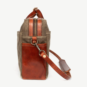 Courier Briefcase - Field Tan – Bradley Mountain