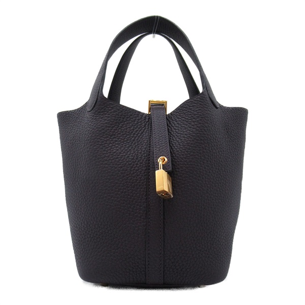 エルメス(HERMES)エルメス ピコタンロックPM プルノワール