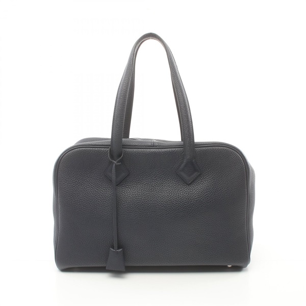 エルメス(HERMES)エルメス ヴィクトリア35 ブルーニュイ トートバッグ