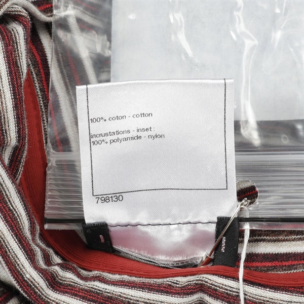 シャネル(CHANEL)シャネル ココマークボタン フリル カットソー 衣料品