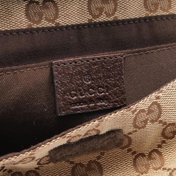 グッチ(GUCCI)グッチ シェリーライン GGキャンバス ウエストバッグ