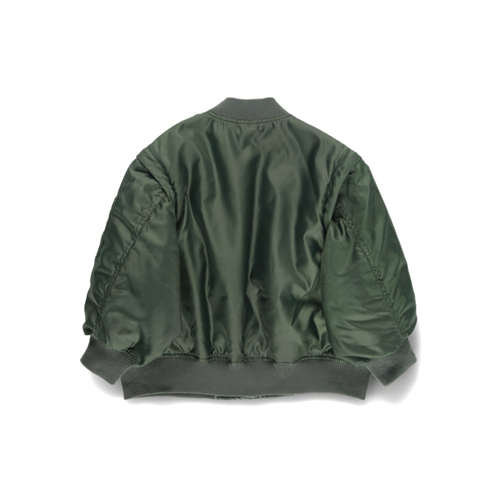 2WAY】スリーブ切替MA-1ブルゾン 2024秋冬 ｜子供服&ベビー服