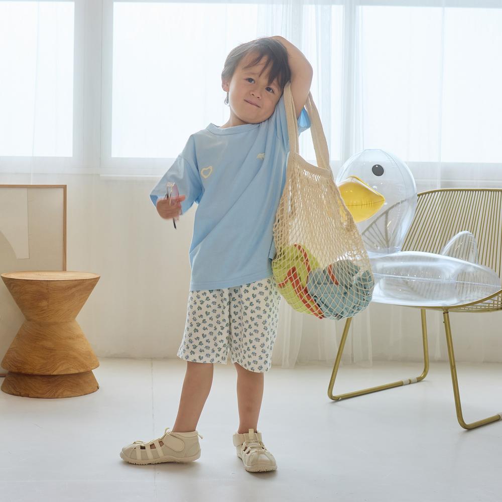 ワッフルシリーズ】小花柄ハーフパンツ 2024春夏 ｜子供服&ベビー服