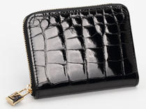 ルイ・ヴィトン LOUIS VUITTON ジッピーコインパース クロコブラック