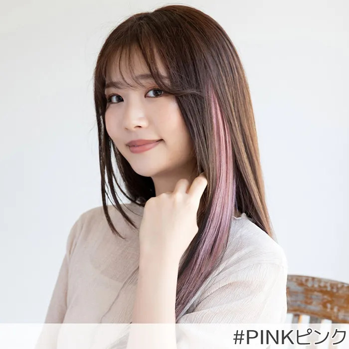 人毛シールエクステ50cm10本分(5シート)（ポイントウィッグ