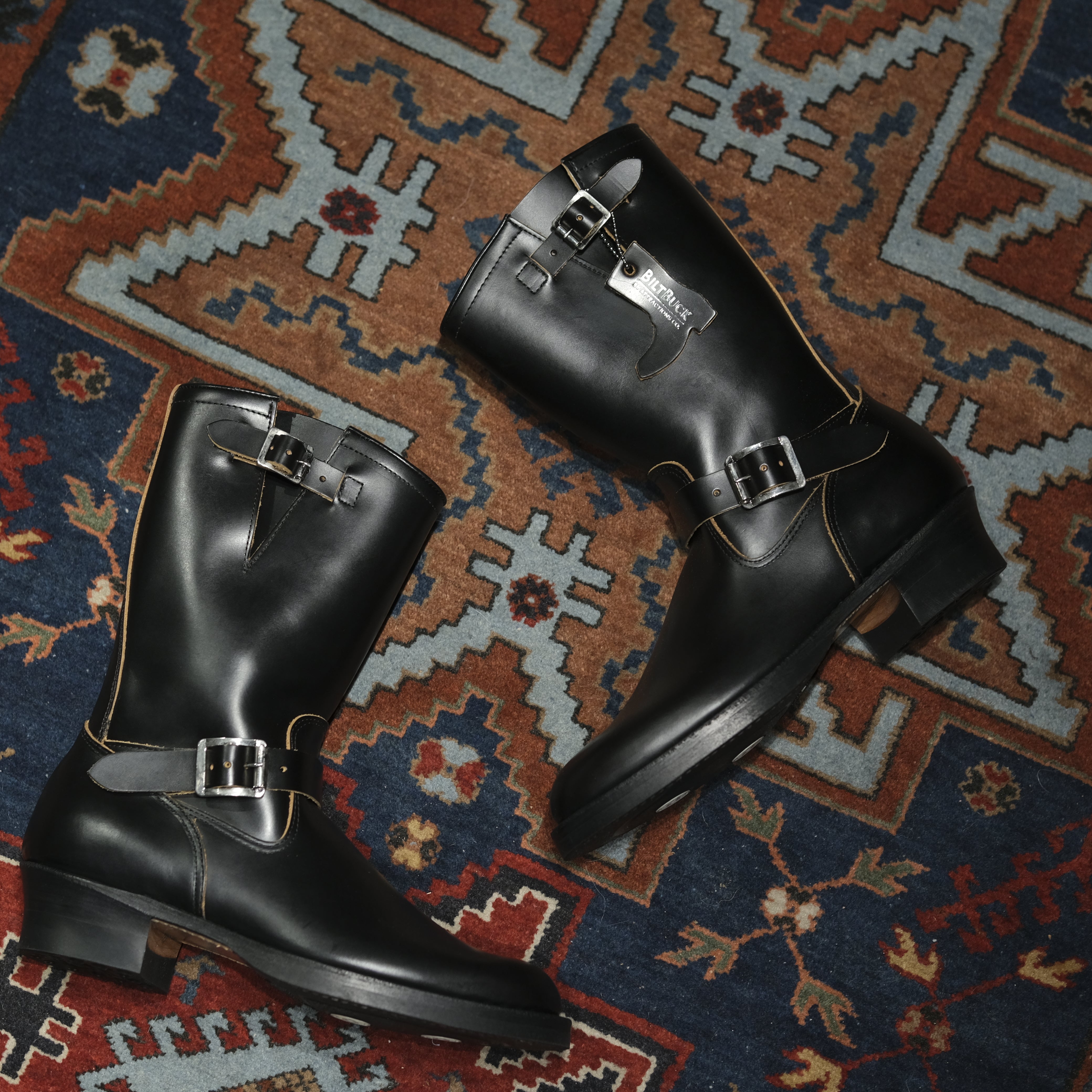 Attractions - Biltbuck Lot.269 Steerhide Engineer Boot – BROGUE