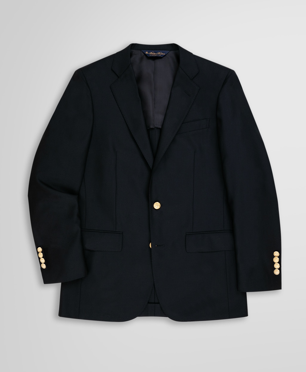 ミラクルクリンプウール シングル2釦 ブレザー Classic | Brooks
