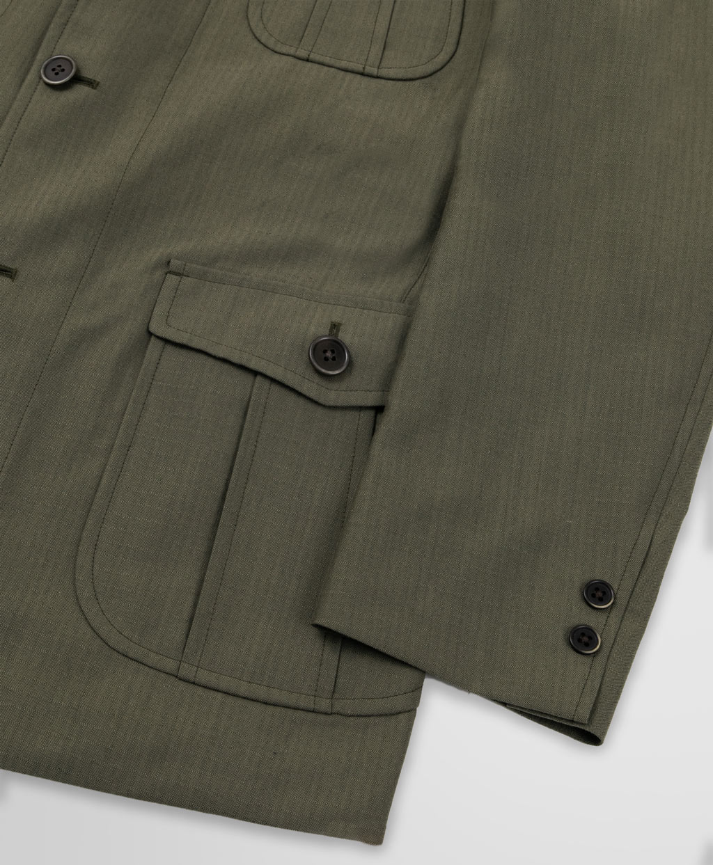 コットン/リネン リップストップ サファリジャケット | Brooks