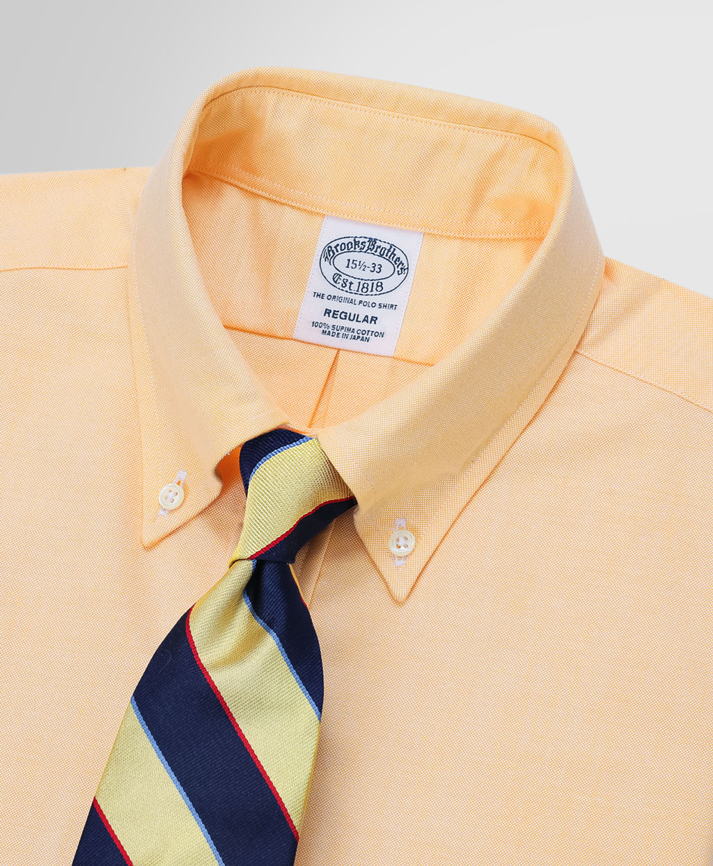 スーピマコットン オックスフォード ドレスシャツ Regular Fit