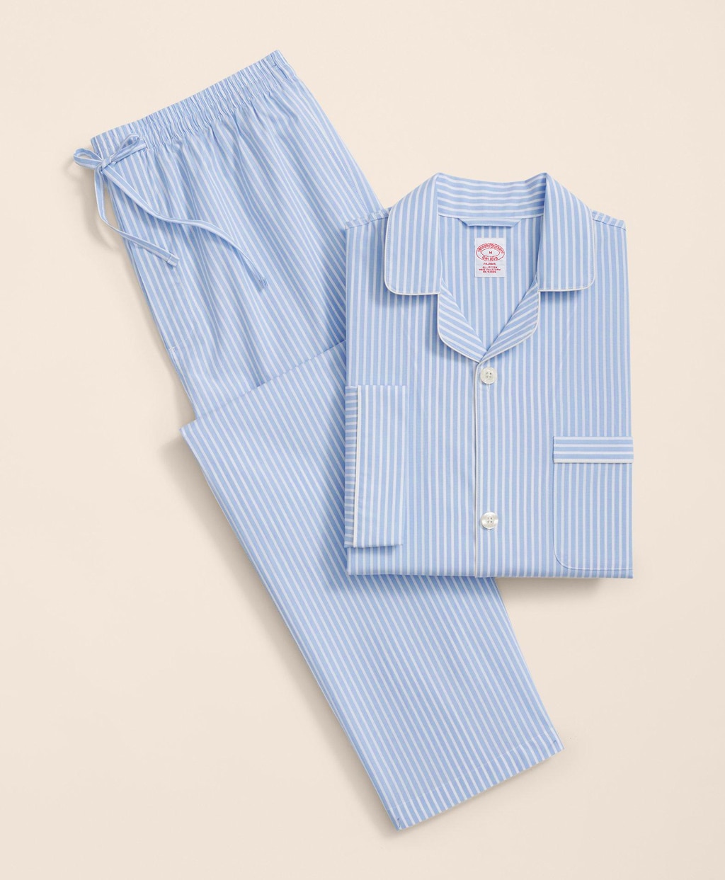 コットン ブロードクロス ストライプ パジャマ | Brooks Brothers
