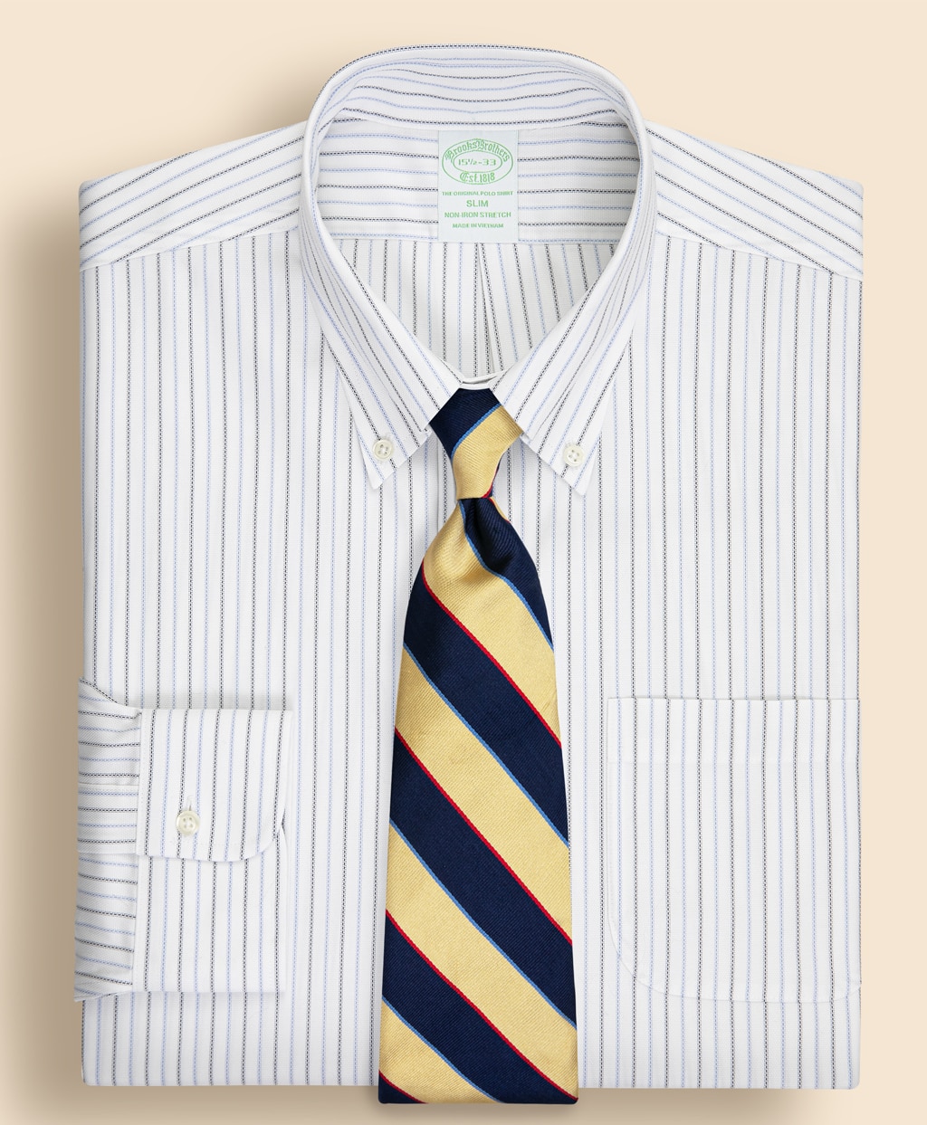 ノンアイロン ストレッチコットン ロイヤルオックスフォード