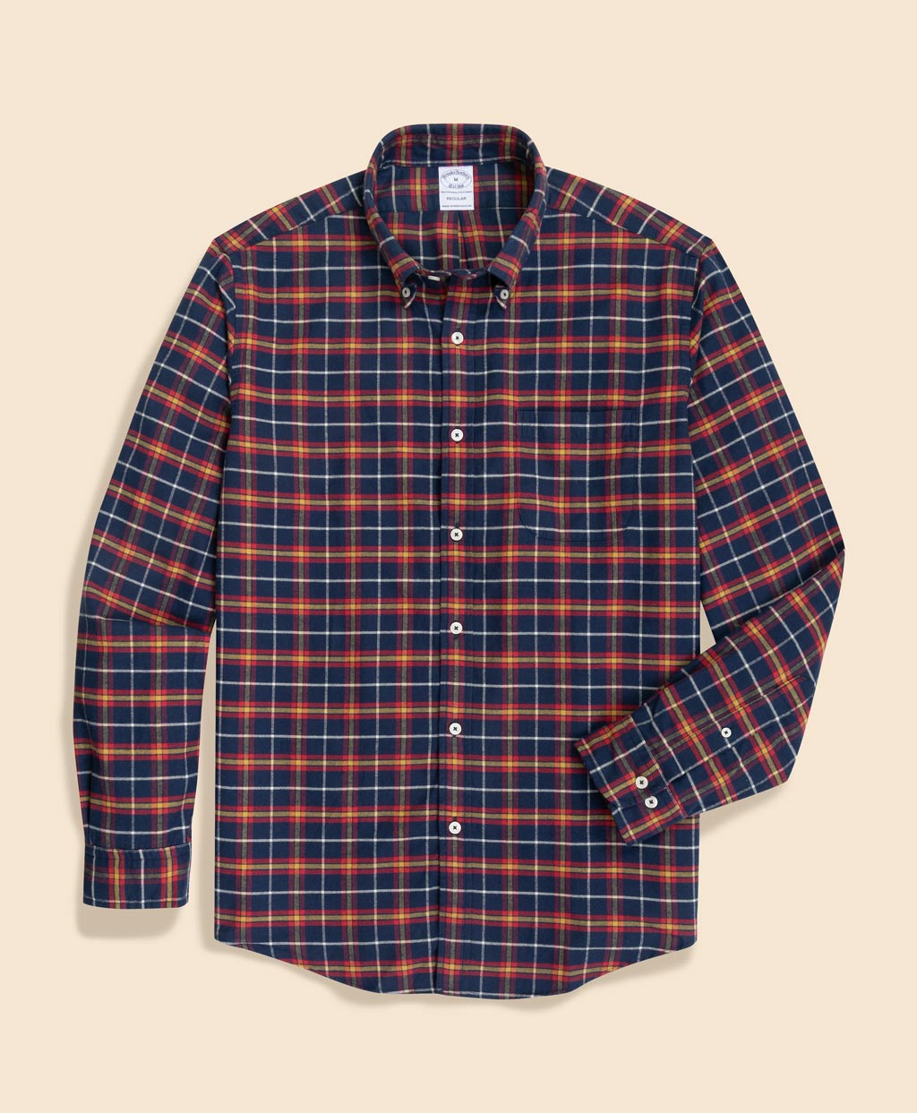 フランネル タータンチェック スポーツシャツ Regular Fit | Brooks