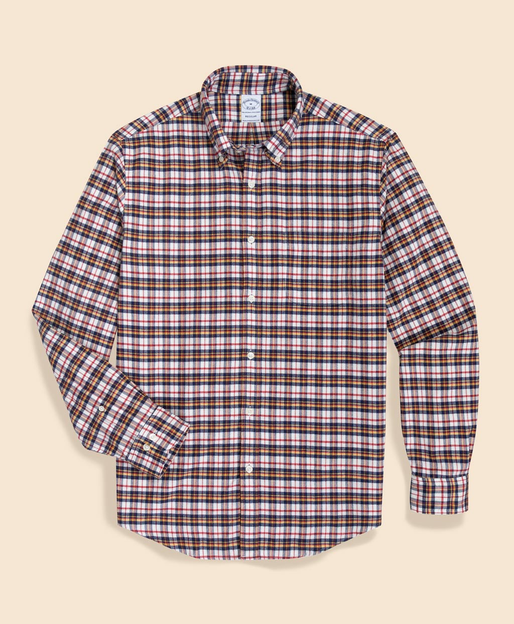 フランネル タータンチェック スポーツシャツ Regular Fit | Brooks