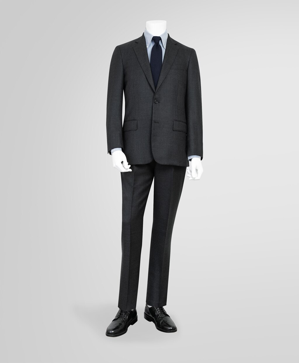 ウール グレンプラッド シングル2釦スーツ Classic | Brooks Brothers