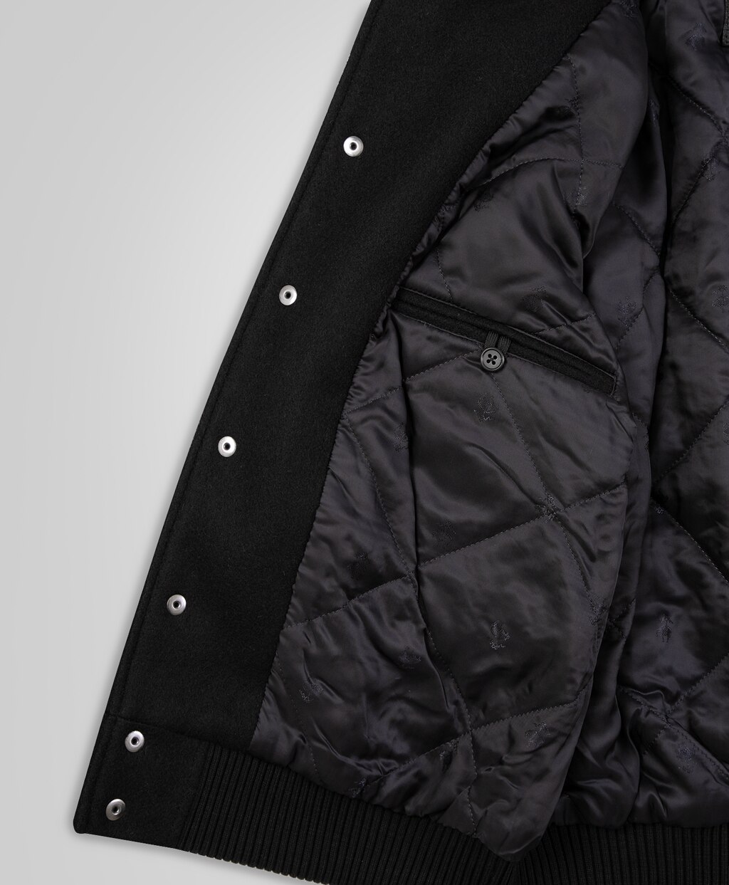 ウール/カウレザー バーシティジャケット | Brooks Brothers Japan