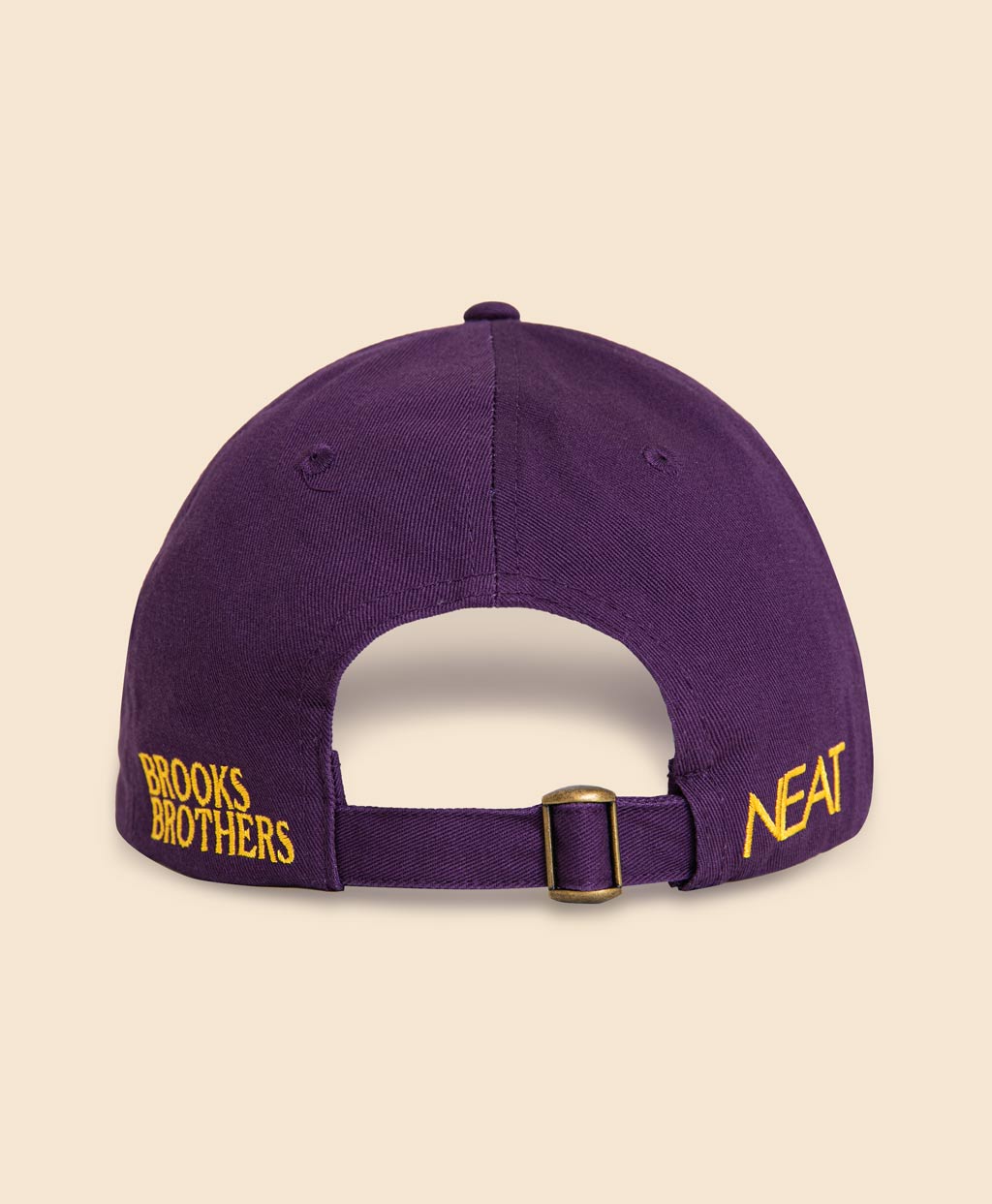 Brooks Brothers×NEAT コットンツイル GFロゴ ベースボールキャップ