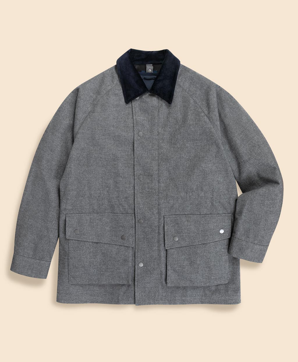 ポリエステル キルティングダウンライナー ハンティングコート