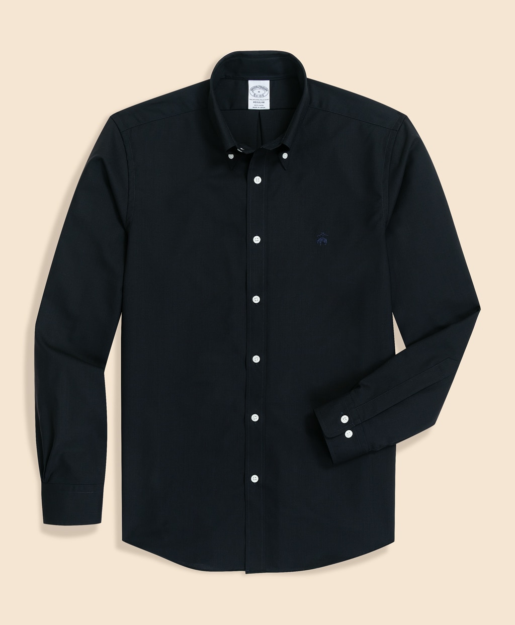 ウォッシャブルウール GFロゴ スポーツシャツ | Brooks Brothers Japan