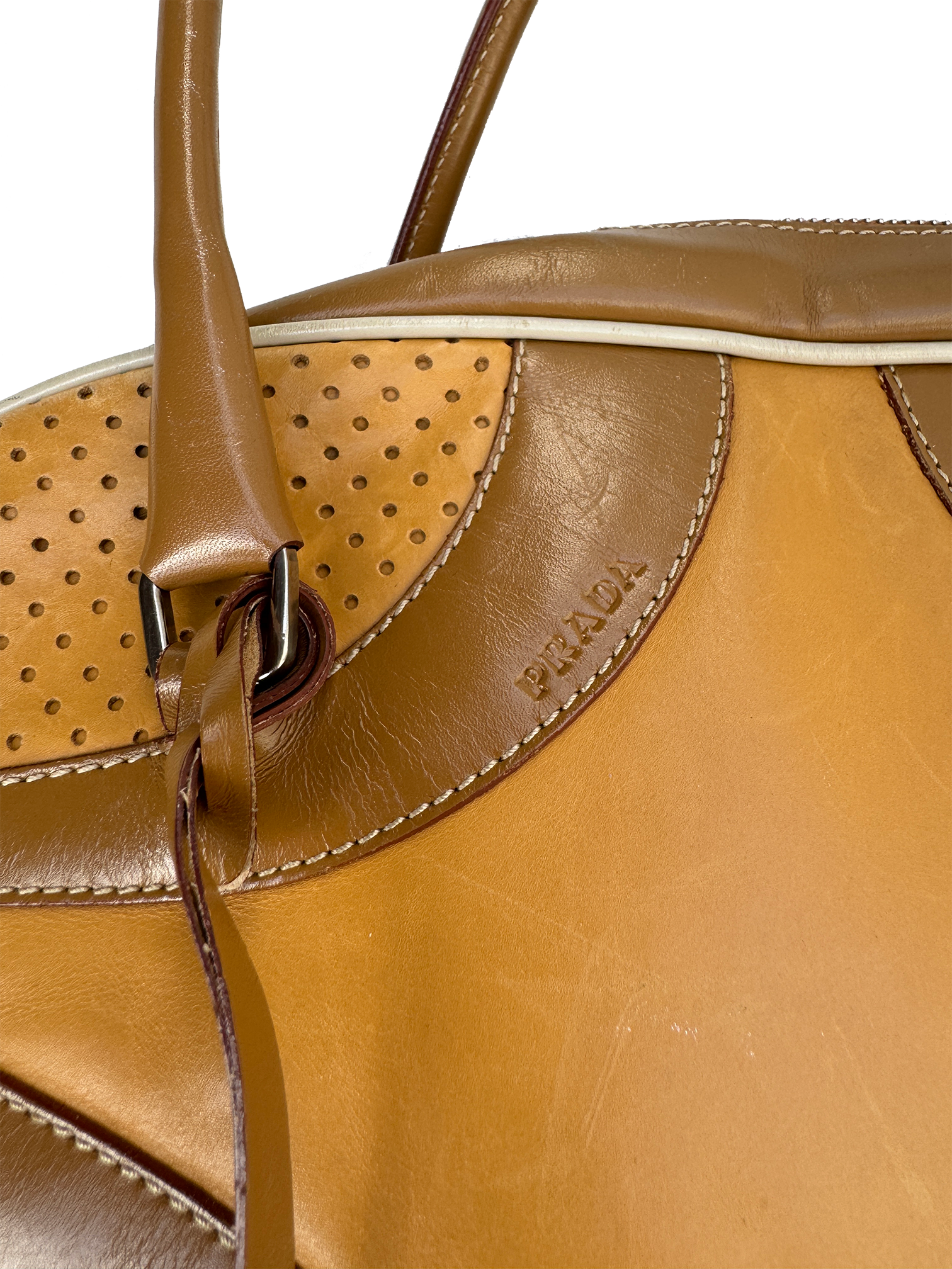 Prada SS 2000 leðurtaska / Prada SS 2000 bowling bag – BROT