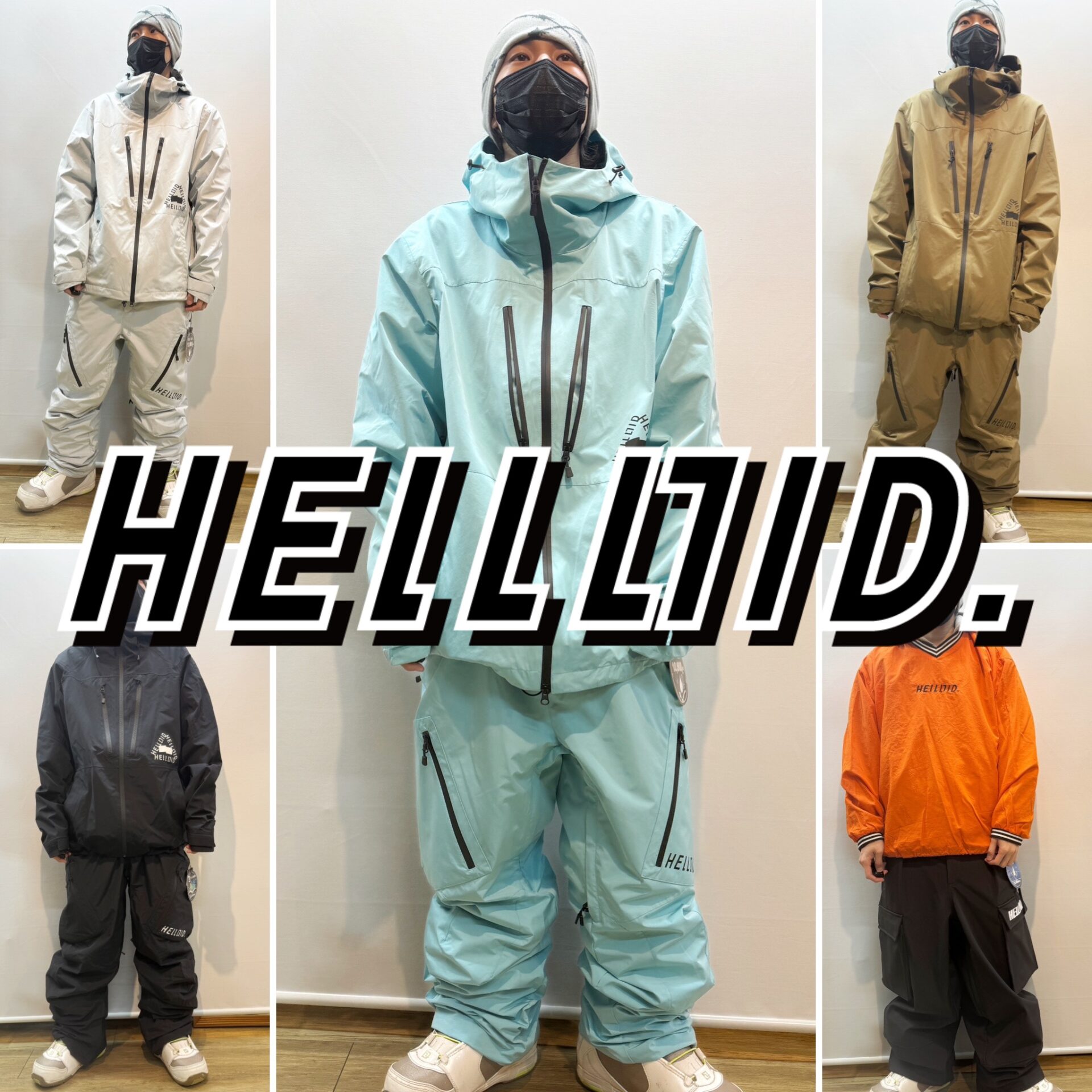 2627 HELLOID ヘルロイド スノーボードウェア | ビーズイースト b's