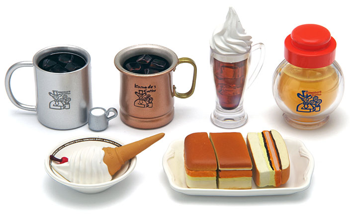 ケンエレファント：珈琲所 コメダ珈琲店 ミニチュアコレクション vol.2