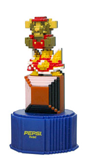 PEPSI：スーパーマリオブラザーズ ドットボトルキャップ コレクション