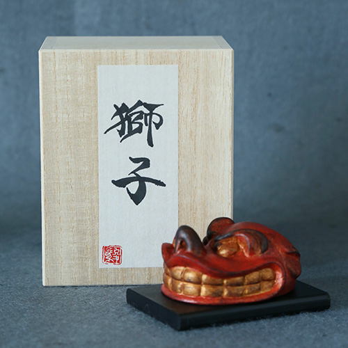 仏像】獅子頭 中村駿作 | 開運・縁起物 | | 仏像ワールド