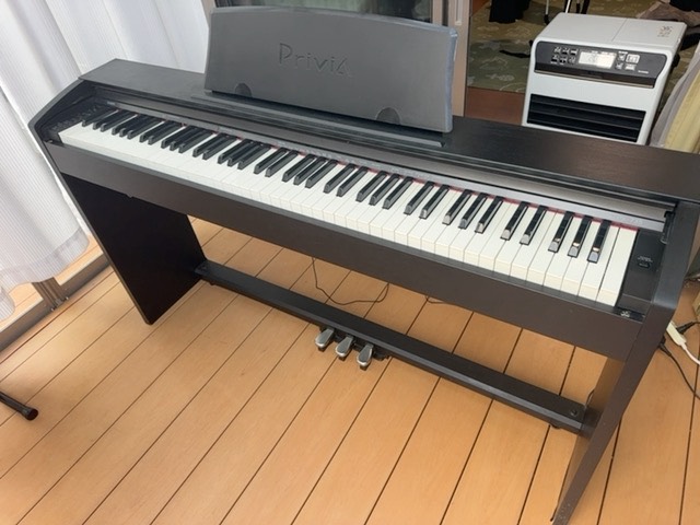 買取実績｜木津川市】CASIO PX-735BK 電子ピアノを出張買取いたしまし