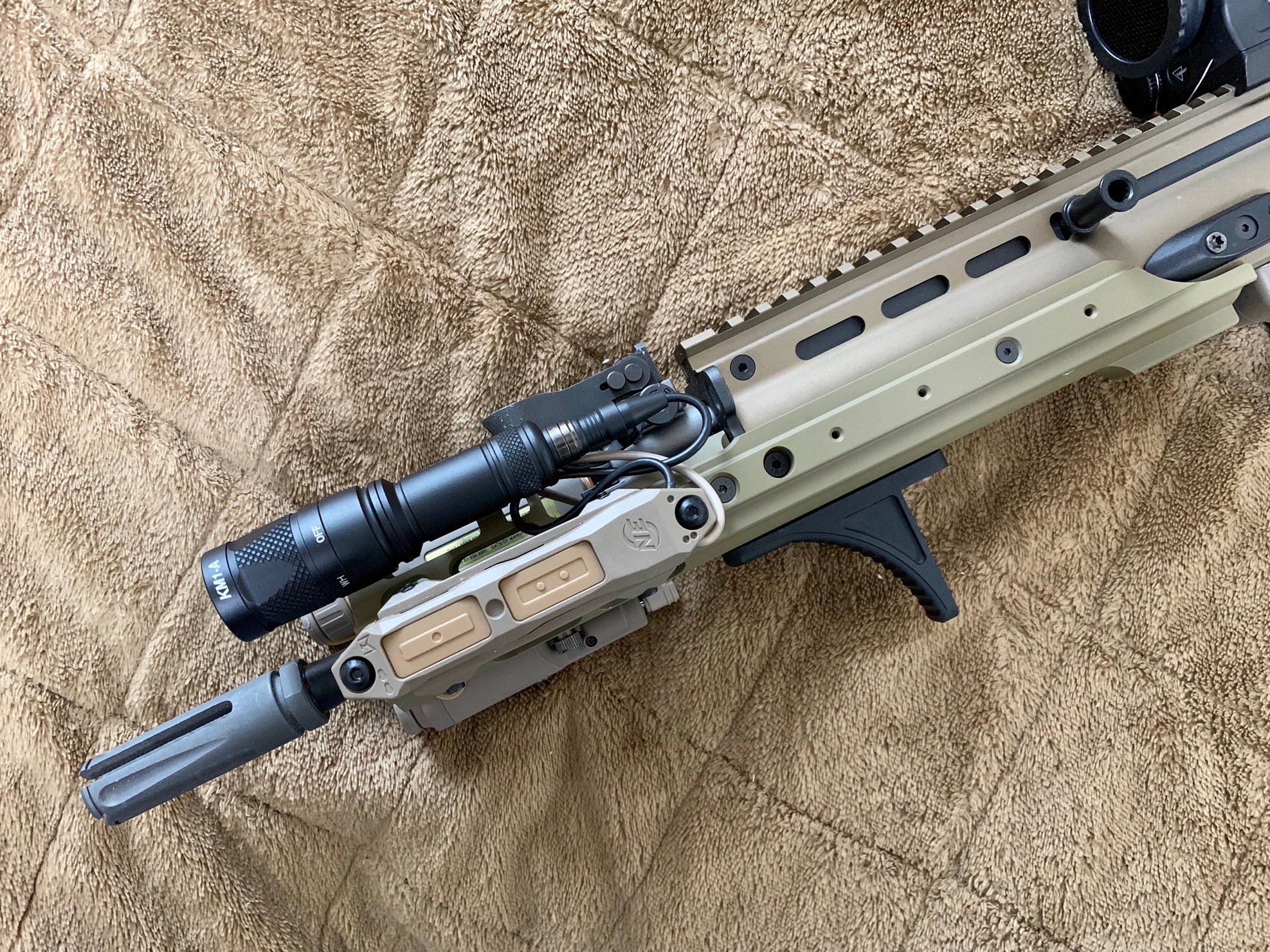 PTS Kinetic SCAR MREX M-LOK 4.9” Railを次世代SCAR-Lに。 | bubirons.net