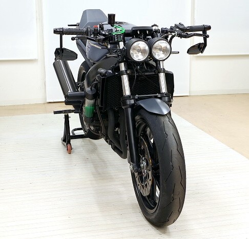 CBR400RR（NC29） ワンダーカインド・バーエンドミラーに交換