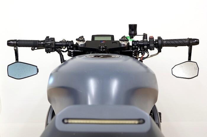 CBR400RR（NC29） ワンダーカインド・バーエンドミラーに交換