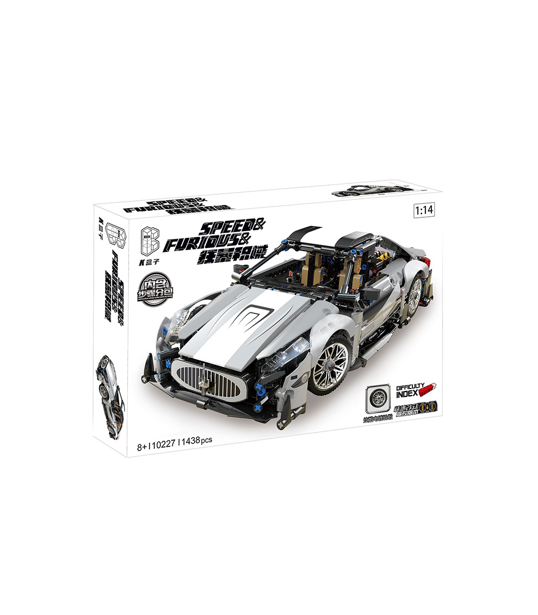 KBOX 10227 メカニカルシリーズ マセラティ スポーツカー ビルディング