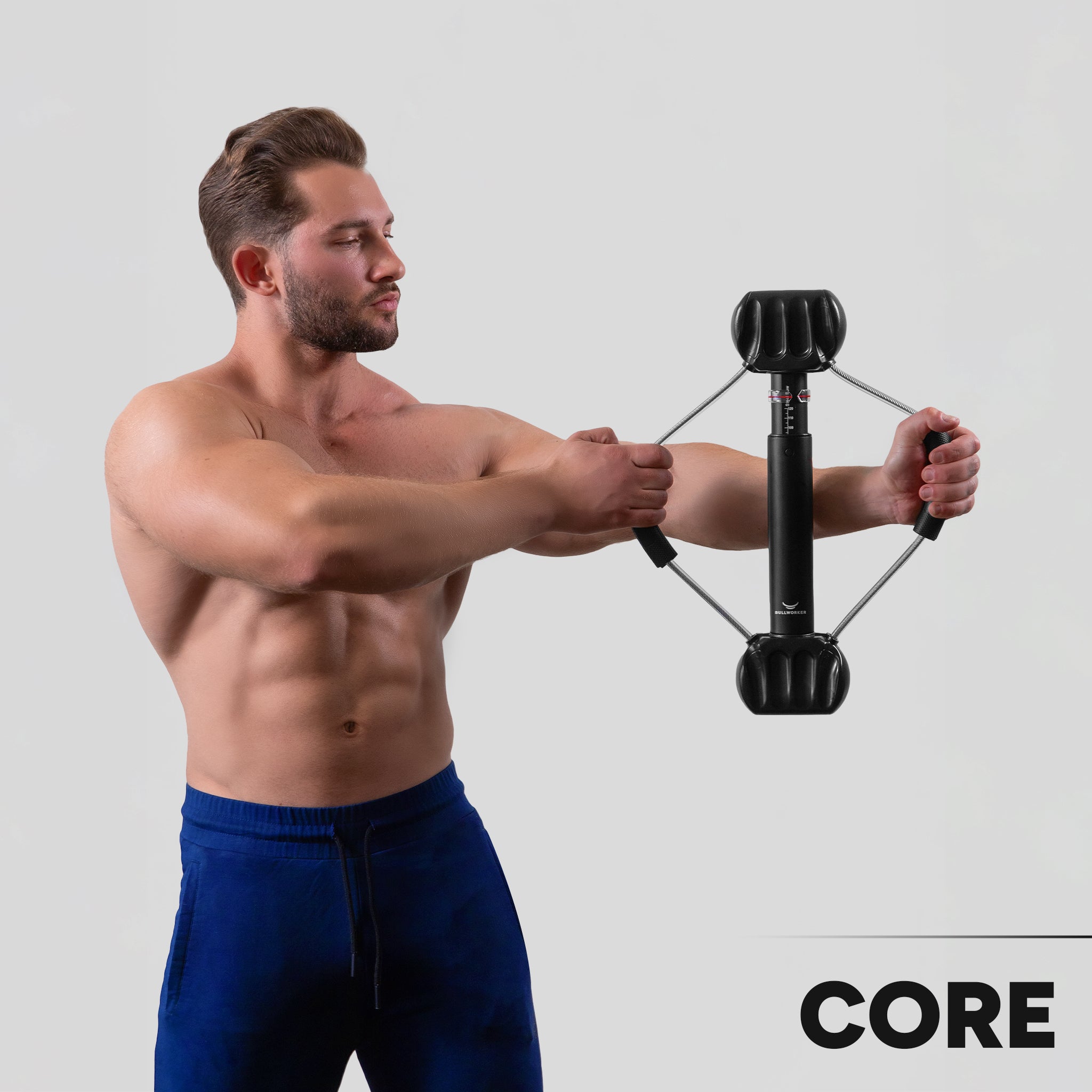 Bullworker Steel Bow™ | Chest, Arm & Ab Workout Tool