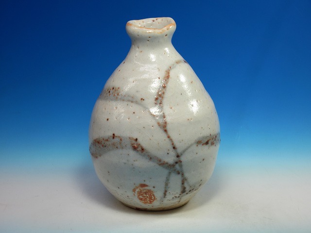 備前窯変徳利｜作家名：中村 六郎｜文錦堂 | 文錦堂