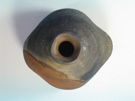 備前窯変徳利｜作家名：中村 六郎｜文錦堂 | 文錦堂