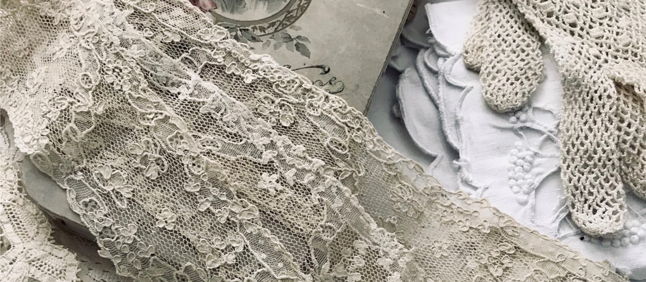 パリ発送】B1644 フランスアンティークリネンピローケース/クッション