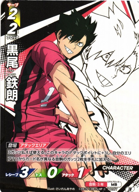 バボカ】黒尾 鉄朗【頂】HV-P01-021 - C-labo OnlineShop