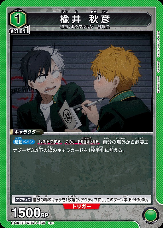 UA】楡井 秋彦【U】UA38BT/WBK-1-069 - C-labo OnlineShop