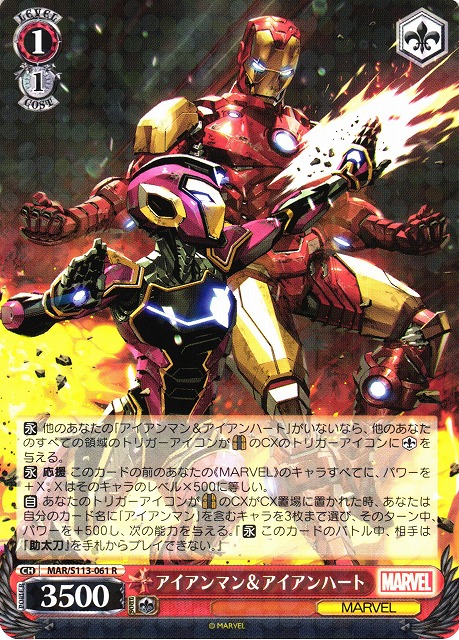 WS】アイアンマン&アイアンハート【R】MAR/S113-061 - C-labo OnlineShop