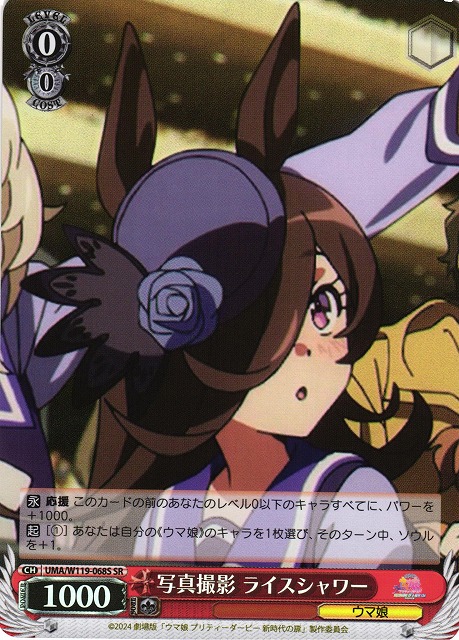 WS】写真撮影 ライスシャワー【SR】UMA/W119-068S - C-labo OnlineShop