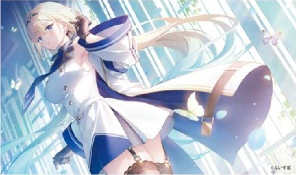 α1 ぶいすぽっ! 水しぶき&水着&帽子 藍沢エマ スリーブ&プレイマット