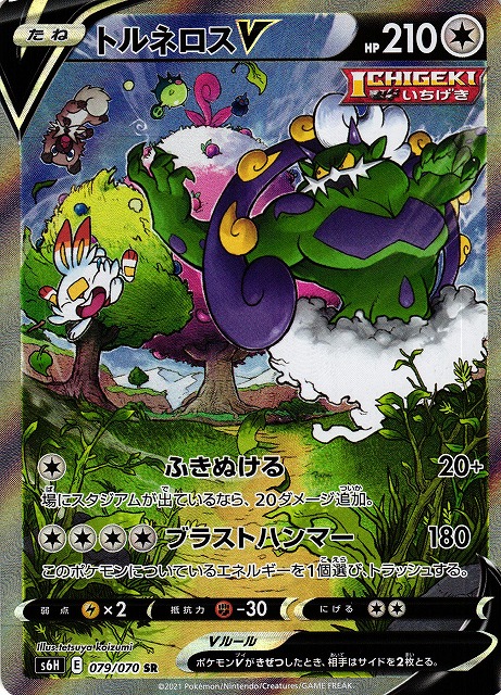 ポケカ】トルネロスV(SA)【SR】S6H 079/070 - C-labo Online買取