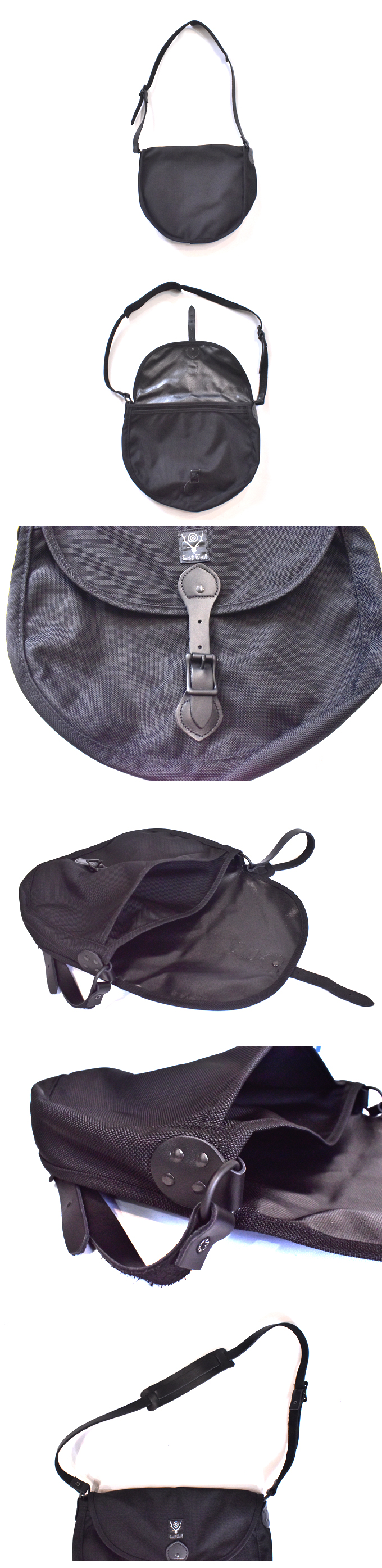 BALISTIC NYLON BINOCULAR BAG - LARGE / BLACK | South2 West8