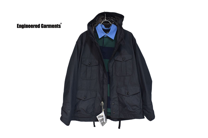 SAS JACKET - CP WEATHER POPLIN / CHARCOAL | ENGINEERED GARMENTS