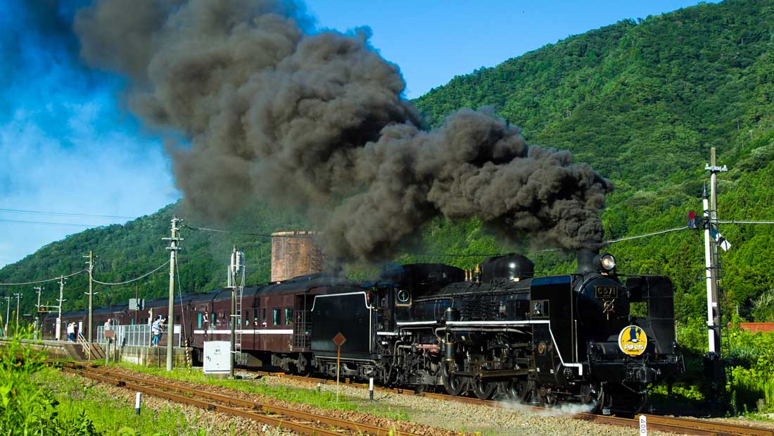 2種のSLとDL | SLやまぐち号