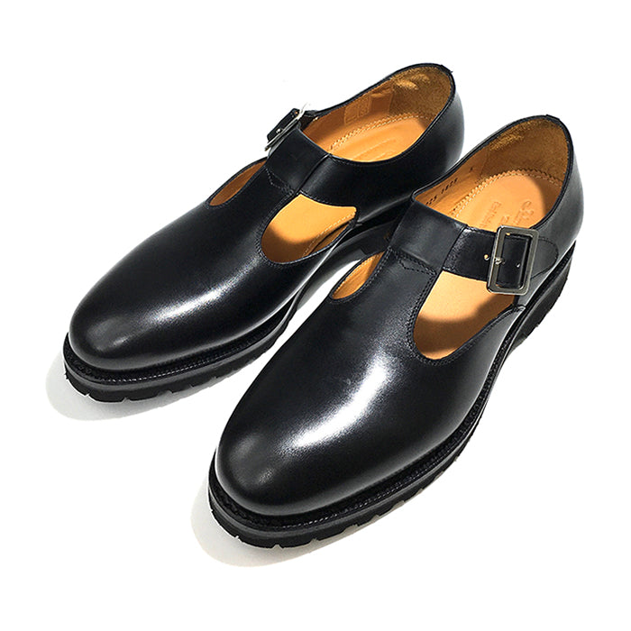 カジュアルシューズ | 99025 / BLACK CALF (VIBRAM SOLE) - Jalan