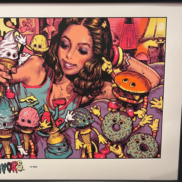 FLAVORS x Rockin'Jelly Bean Screen Print フレーバーズ ロッキン