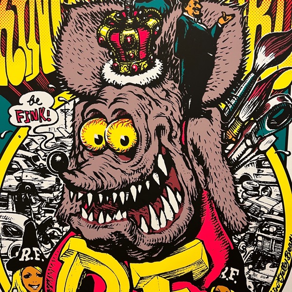 KING OF JUNKYARD シルクスクリーンポスター 2022ver. | アメリカン