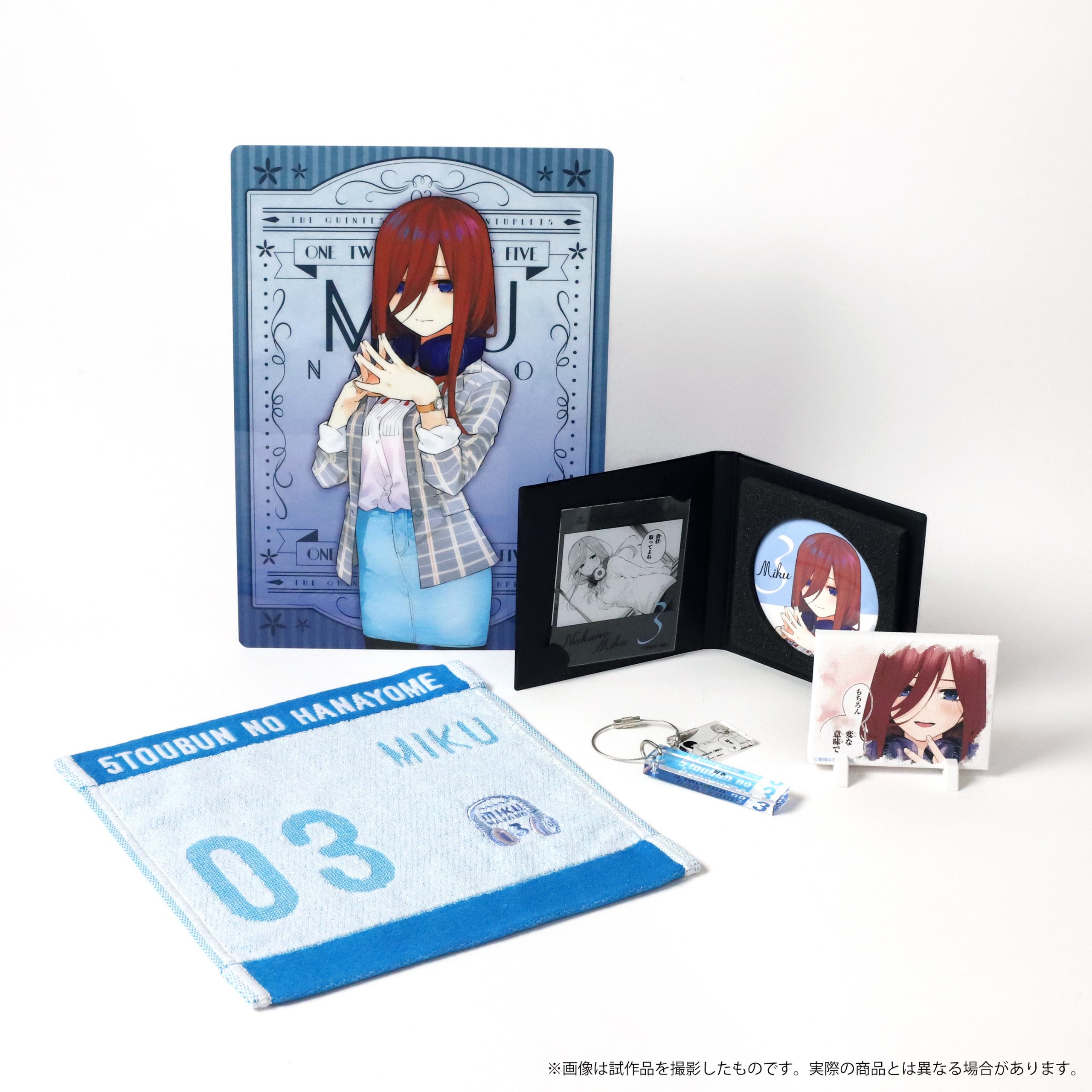 五等分の花嫁展イベントグッズ